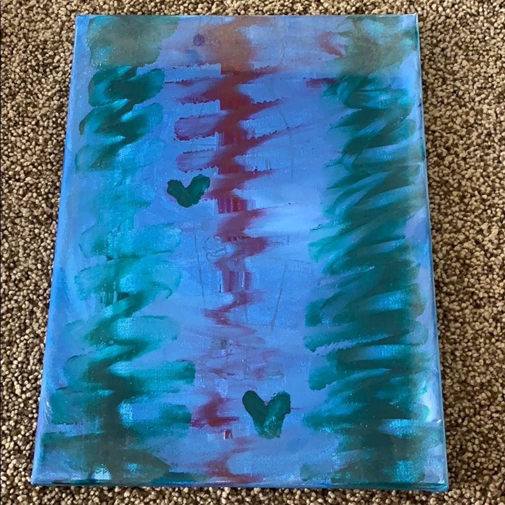 Painting: Love Spine 💙💚